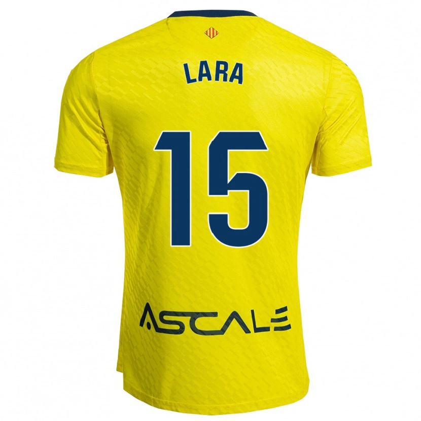 Danxen Män Francisca Lara #15 Gul Marinblå Hemmatröja Matchtröjor 2025/26 Tröjor T-Tröja