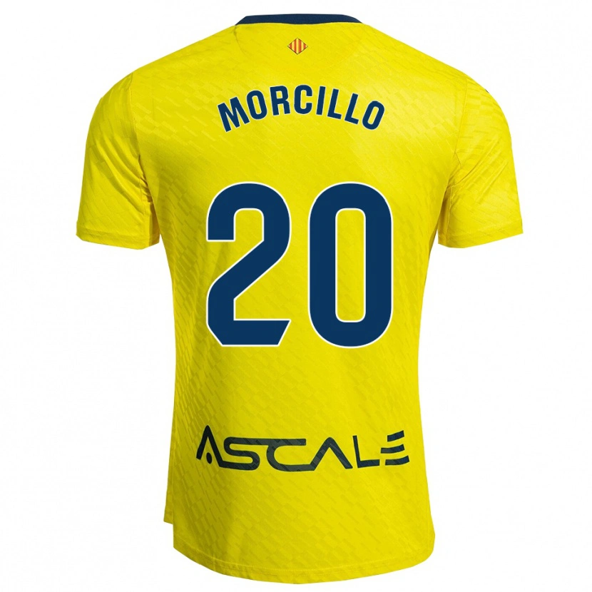 Danxen Män Raquel Morcillo #20 Gul Marinblå Hemmatröja Matchtröjor 2025/26 Tröjor T-Tröja