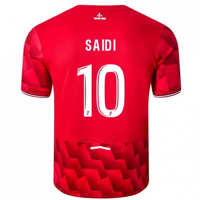 Danxen Män Rachel Saidi #10 Röd Vit Hemmatröja Matchtröjor 2025/26 Tröjor T-Tröja