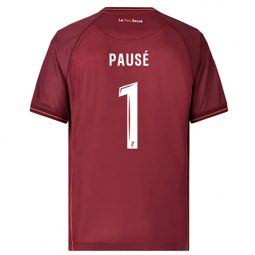 Danxen Män Luca Pausé #1 Bourgogne Vit Hemmatröja Matchtröjor 2025/26 Tröjor T-Tröja