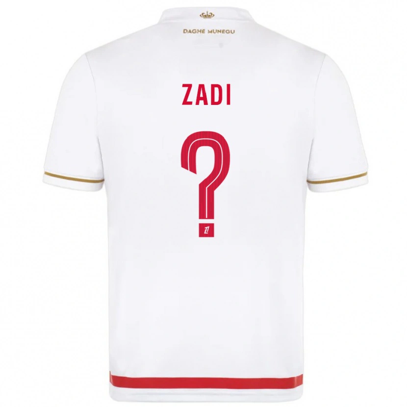 Danxen Män Alain Zadi #0 Röd Vit Hemmatröja Matchtröjor 2025/26 Tröjor T-Tröja