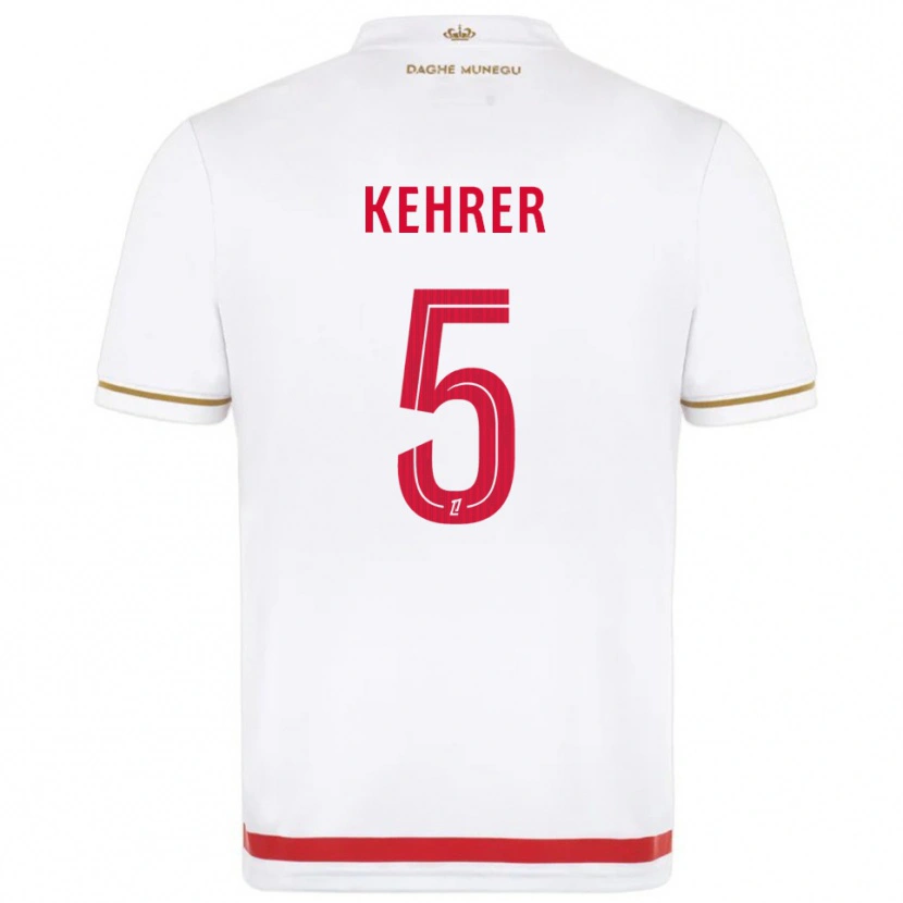 Danxen Män Thilo Kehrer #5 Röd Vit Hemmatröja Matchtröjor 2025/26 Tröjor T-Tröja