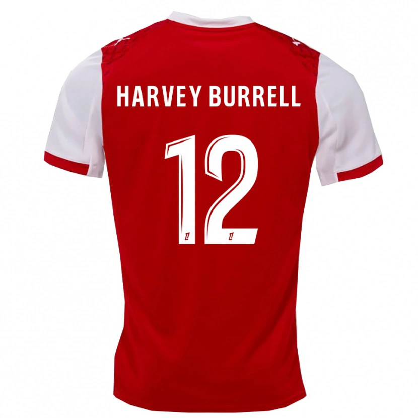 Danxen Män Ezeckiel Zola Ngundu #12 Röd Vit Hemmatröja Matchtröjor 2025/26 Tröjor T-Tröja