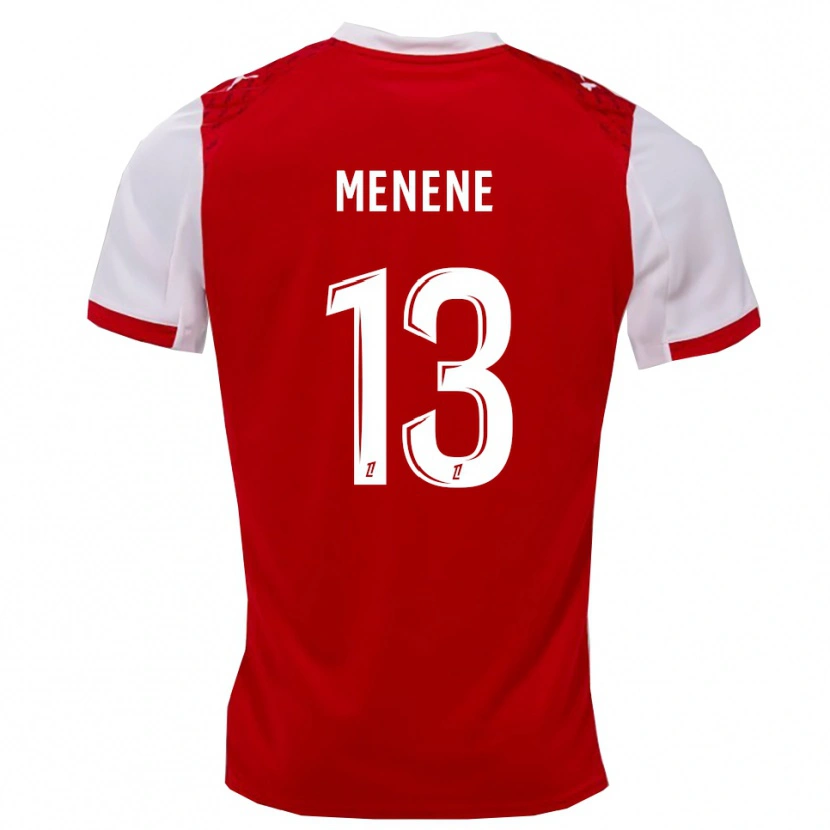 Danxen Män Meyong Menene #13 Röd Vit Hemmatröja Matchtröjor 2025/26 Tröjor T-Tröja