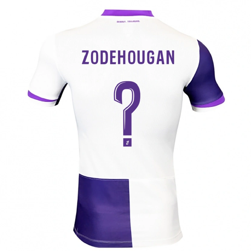 Danxen Män Yanis Zodehougan #0 Lila Vit Hemmatröja Matchtröjor 2025/26 Tröjor T-Tröja