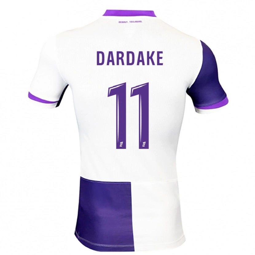 Danxen Män Wassim Dardake #11 Lila Vit Hemmatröja Matchtröjor 2025/26 Tröjor T-Tröja