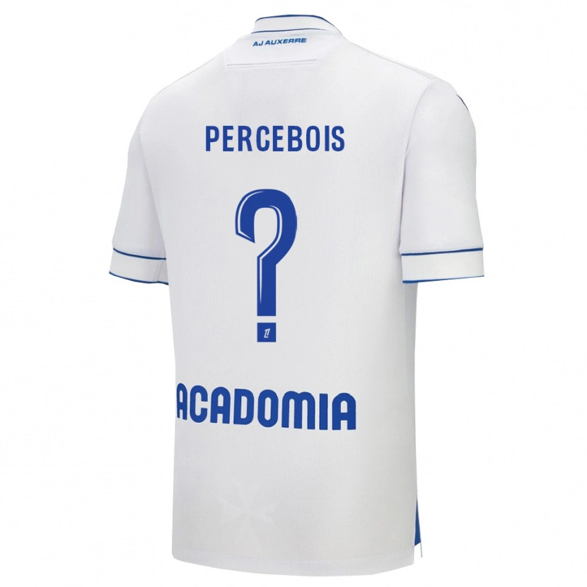 Danxen Män Marie Percebois #0 Vit Blå Hemmatröja Matchtröjor 2025/26 Tröjor T-Tröja