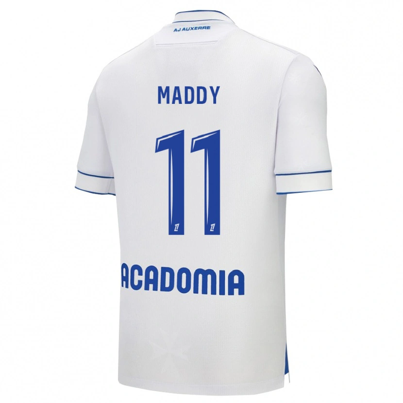 Danxen Män Eros Maddy #11 Vit Blå Hemmatröja Matchtröjor 2025/26 Tröjor T-Tröja