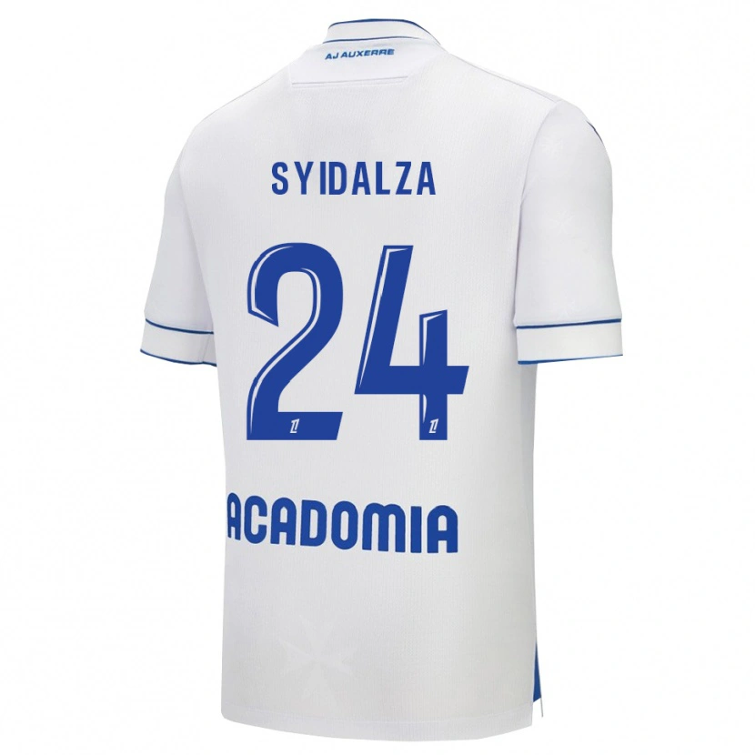 Danxen Män Denelzo Syidalza #24 Vit Blå Hemmatröja Matchtröjor 2025/26 Tröjor T-Tröja