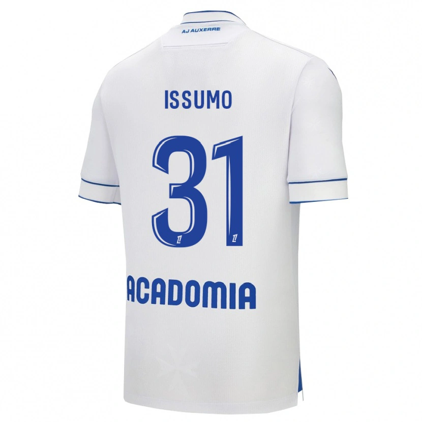 Danxen Män Aaron Issumo #31 Vit Blå Hemmatröja Matchtröjor 2025/26 Tröjor T-Tröja