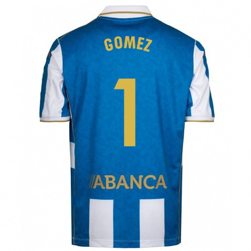 Danxen Män Yohana Gómez #1 Vit Blå Hemmatröja Matchtröjor 2025/26 Tröjor T-Tröja