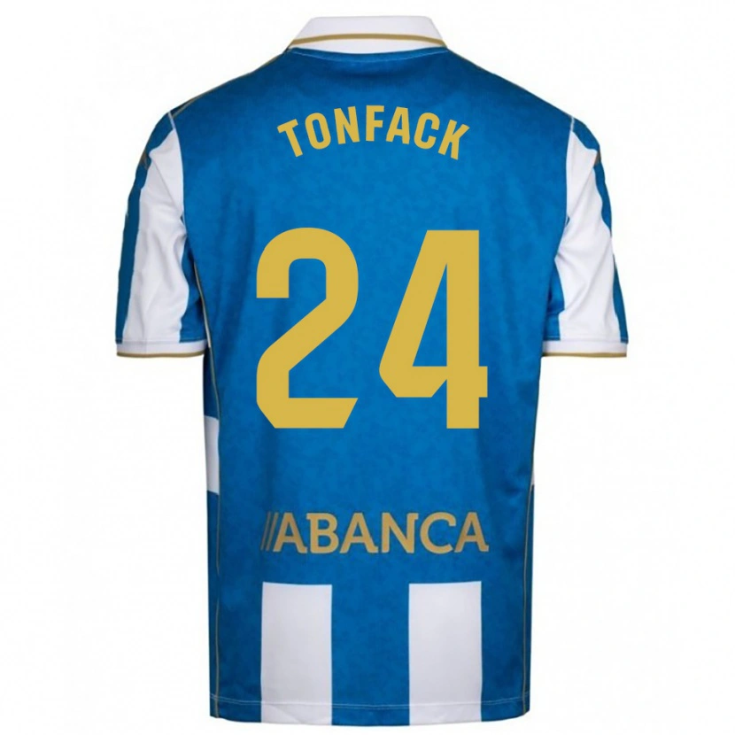 Danxen Män Bil Nsongo #24 Vit Blå Hemmatröja Matchtröjor 2025/26 Tröjor T-Tröja