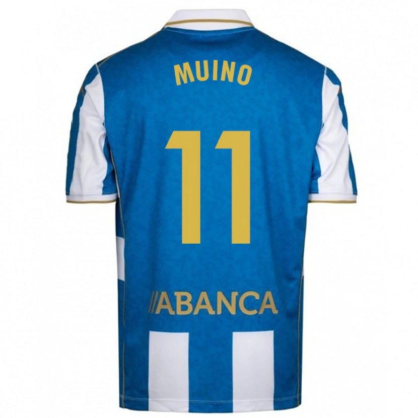 Danxen Män Rosalía Muiño #11 Vit Blå Hemmatröja Matchtröjor 2025/26 Tröjor T-Tröja
