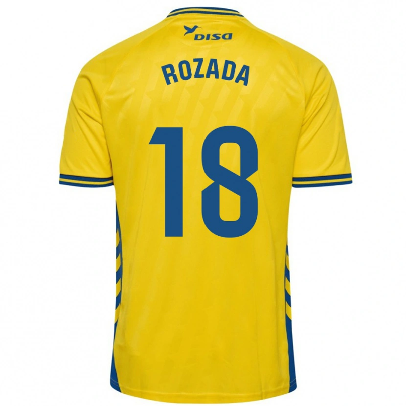 Danxen Män Viti Rozada #18 Gul Blå Hemmatröja Matchtröjor 2025/26 Tröjor T-Tröja