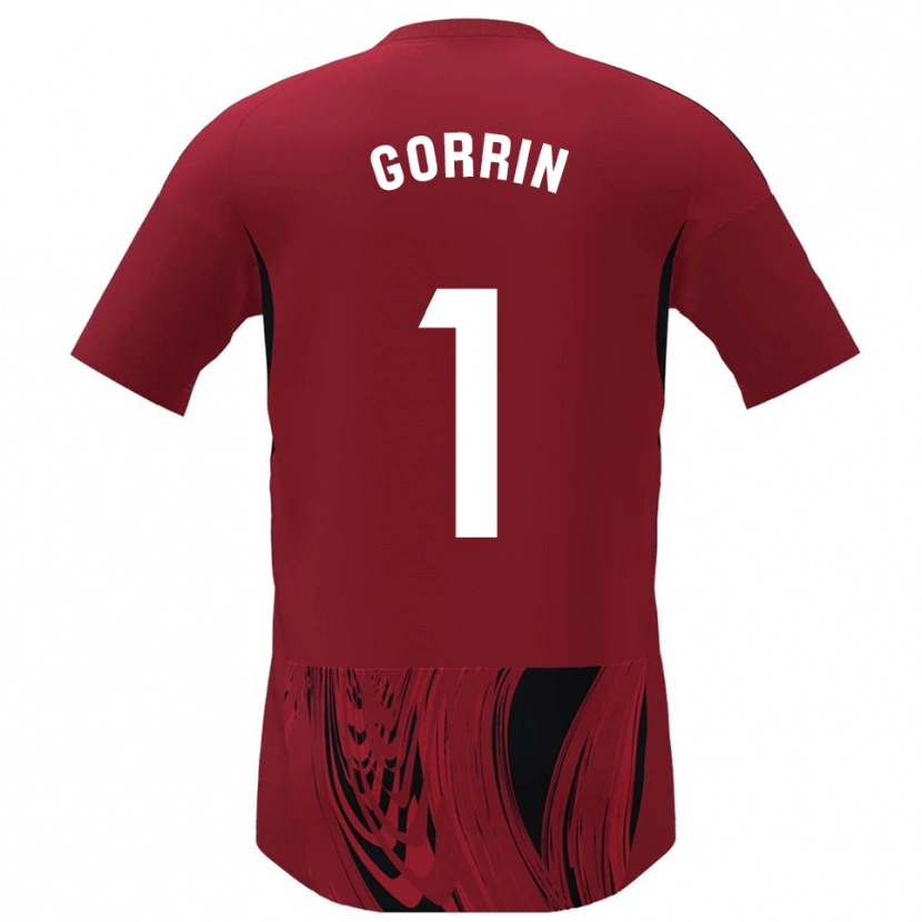Danxen Män Ale Gorrin #1 Röd Svart Hemmatröja Matchtröjor 2025/26 Tröjor T-Tröja