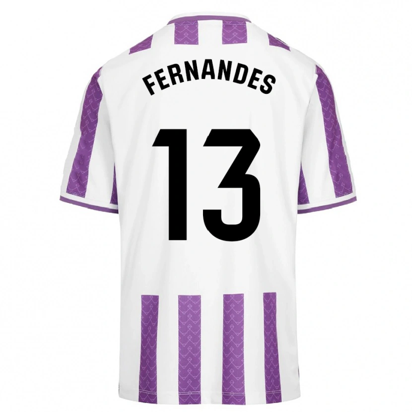 Danxen Män Guilherme Fernandes #13 Lila Vit Hemmatröja Matchtröjor 2025/26 Tröjor T-Tröja