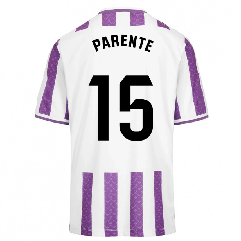 Danxen Män Iago Parente #15 Lila Vit Hemmatröja Matchtröjor 2025/26 Tröjor T-Tröja