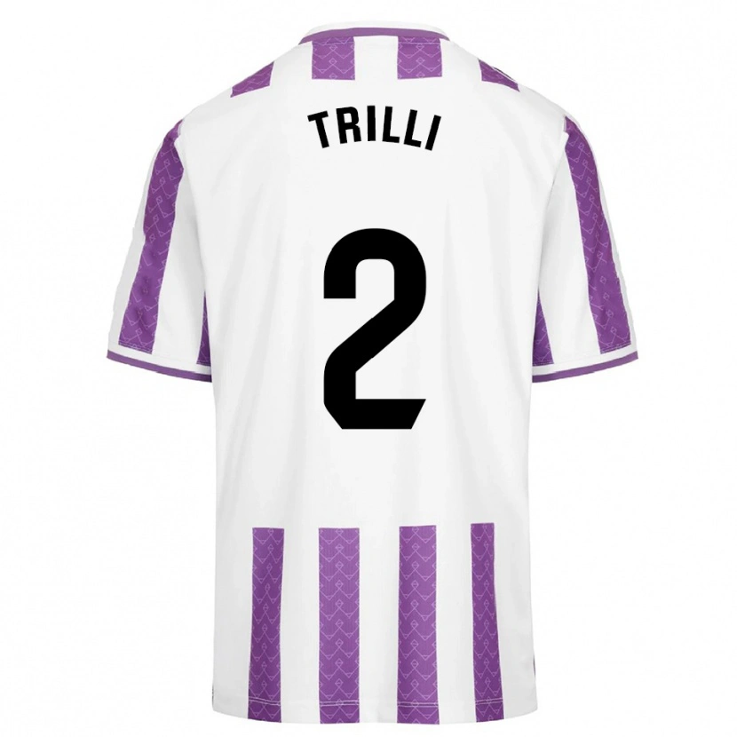 Danxen Män Trilli #2 Lila Vit Hemmatröja Matchtröjor 2025/26 Tröjor T-Tröja
