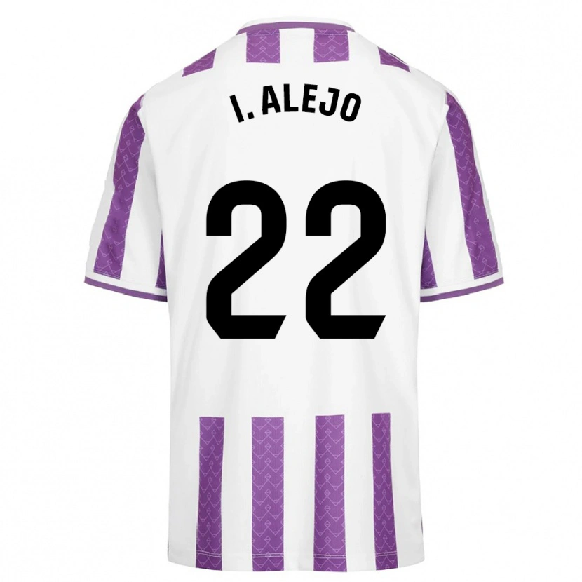 Danxen Män Iván Alejo #22 Lila Vit Hemmatröja Matchtröjor 2025/26 Tröjor T-Tröja