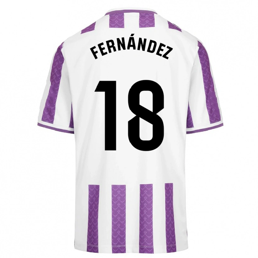 Danxen Män Tommy Fernández #18 Lila Vit Hemmatröja Matchtröjor 2025/26 Tröjor T-Tröja