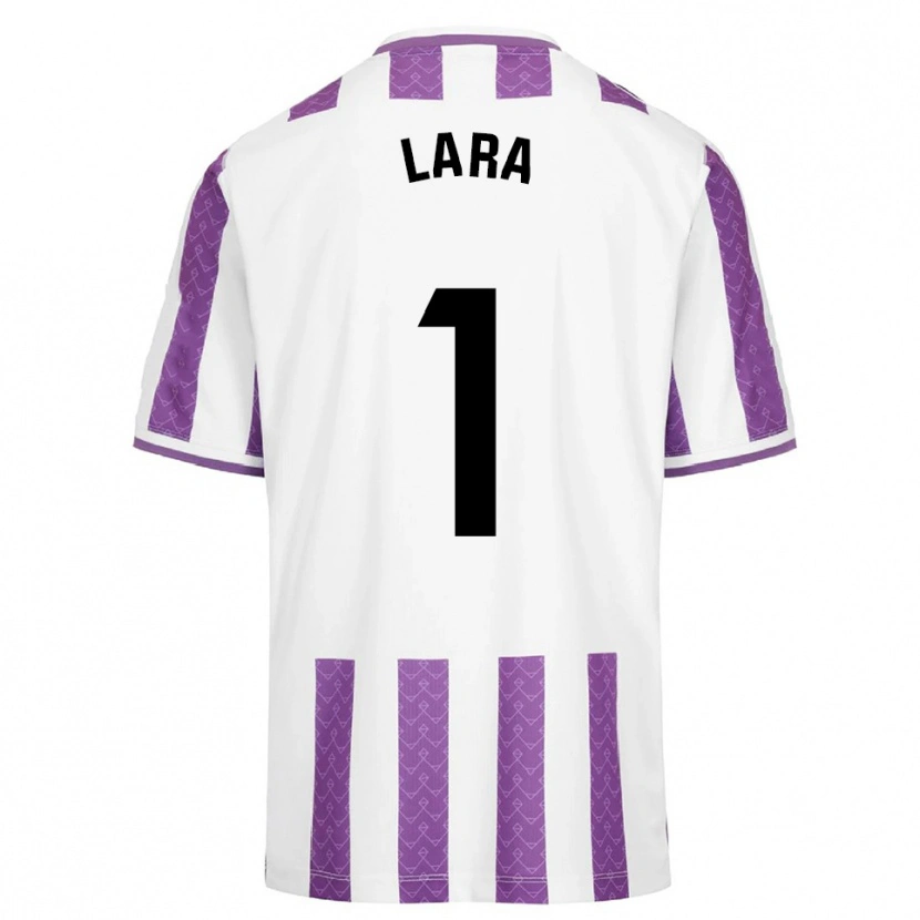 Danxen Män Lara Lara De Las Heras Coello #1 Lila Vit Hemmatröja Matchtröjor 2025/26 Tröjor T-Tröja