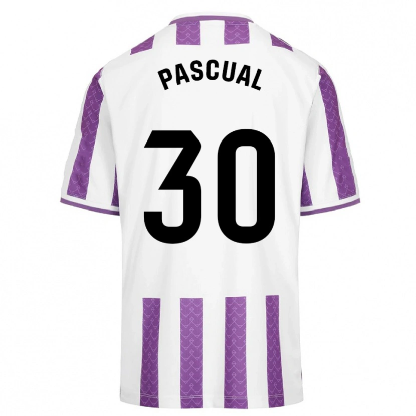 Danxen Män Adrián Pascual #30 Lila Vit Hemmatröja Matchtröjor 2025/26 Tröjor T-Tröja