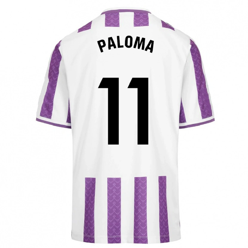 Danxen Män Paloma Gonzalez #11 Lila Vit Hemmatröja Matchtröjor 2025/26 Tröjor T-Tröja