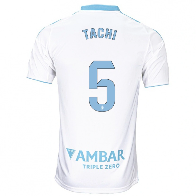 Danxen Män Tachi #5 Vit Himmelsblå Hemmatröja Matchtröjor 2025/26 Tröjor T-Tröja