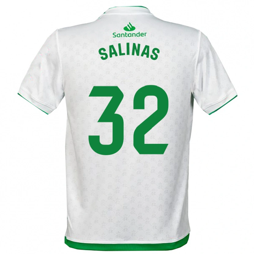 Danxen Män Jorge Salinas #32 Grön Vit Hemmatröja Matchtröjor 2025/26 Tröjor T-Tröja