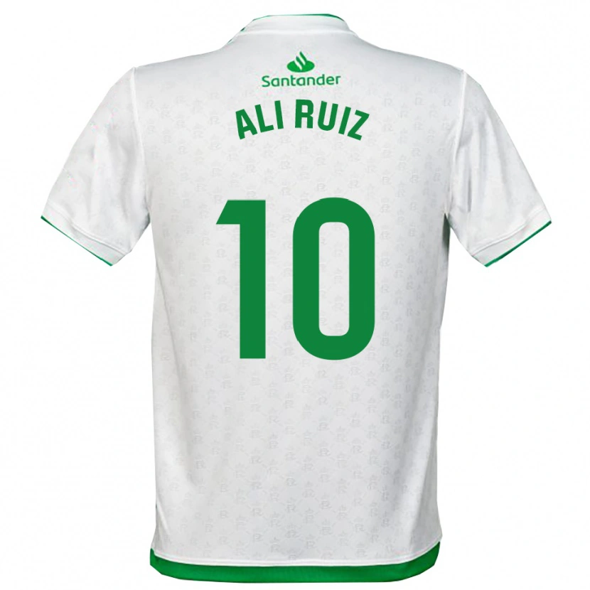 Danxen Män Alicia Ruiz Pascua #10 Grön Vit Hemmatröja Matchtröjor 2025/26 Tröjor T-Tröja