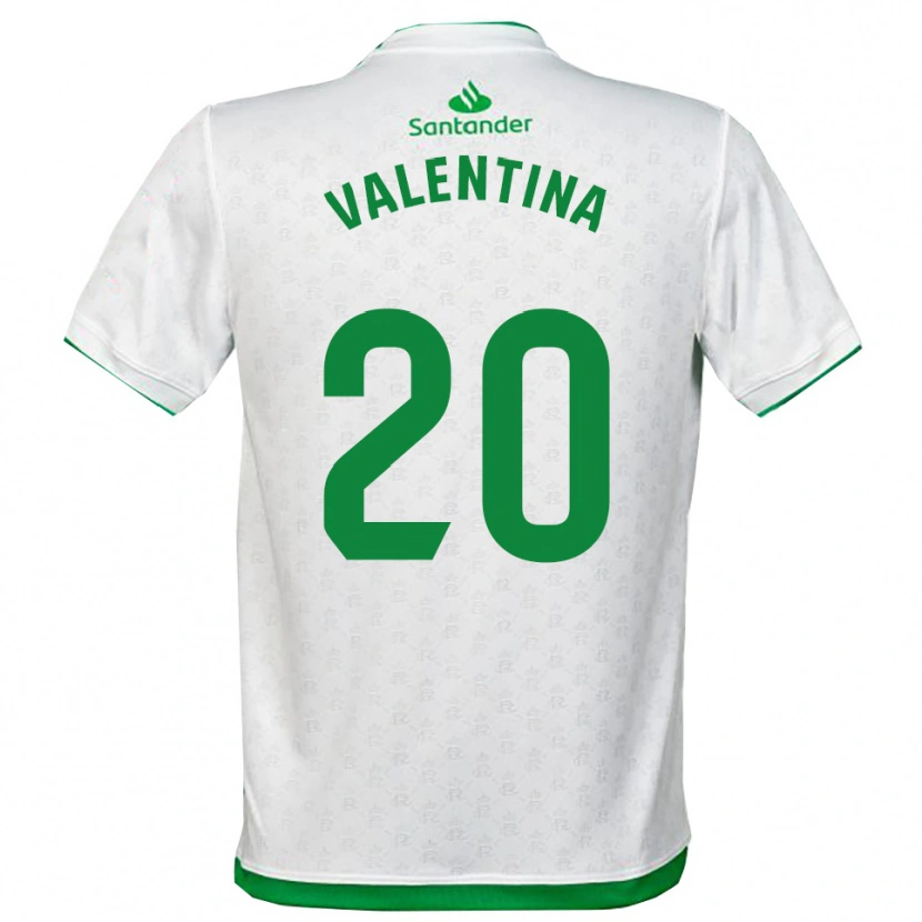 Danxen Män Valentina Lucumi Montoya #20 Grön Vit Hemmatröja Matchtröjor 2025/26 Tröjor T-Tröja