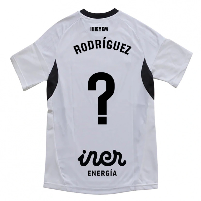 Danxen Män Diego Rodríguez #0 Vit Lila Hemmatröja Matchtröjor 2025/26 Tröjor T-Tröja