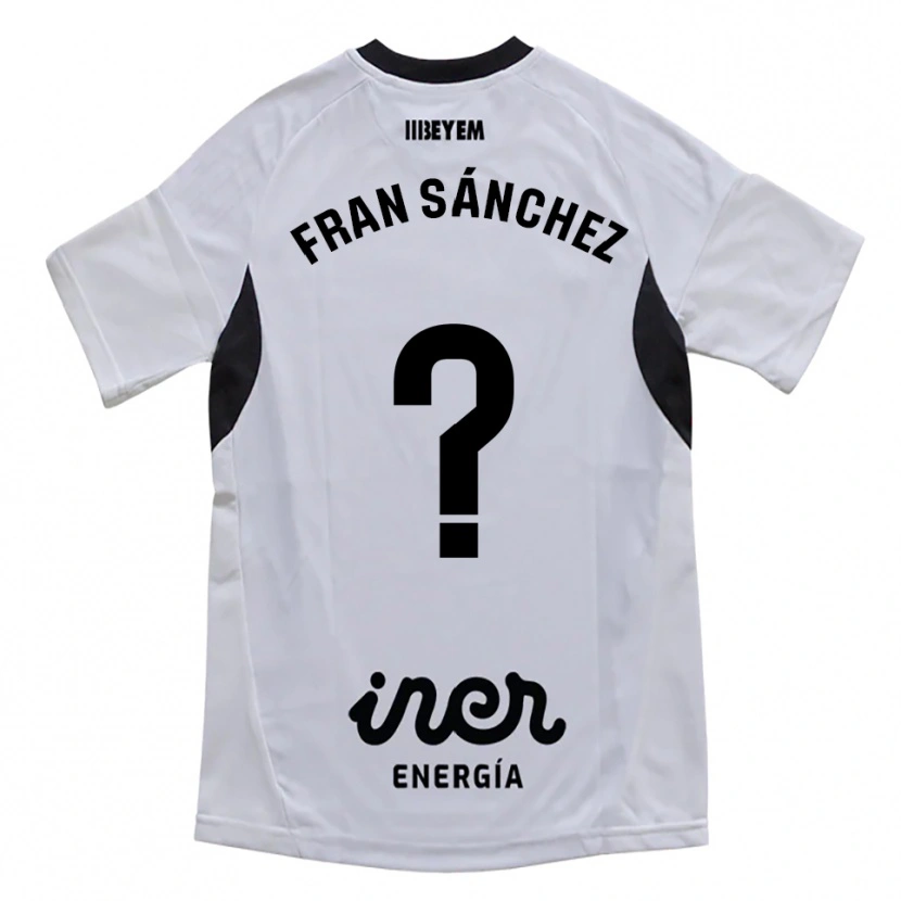 Danxen Män Fran Sánchez #0 Vit Lila Hemmatröja Matchtröjor 2025/26 Tröjor T-Tröja