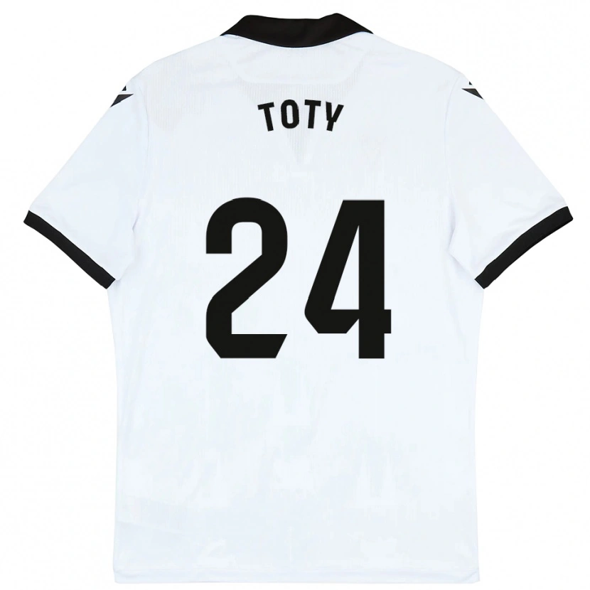 Danxen Män Lasme Toty #24 Vit Svart Hemmatröja Matchtröjor 2025/26 Tröjor T-Tröja