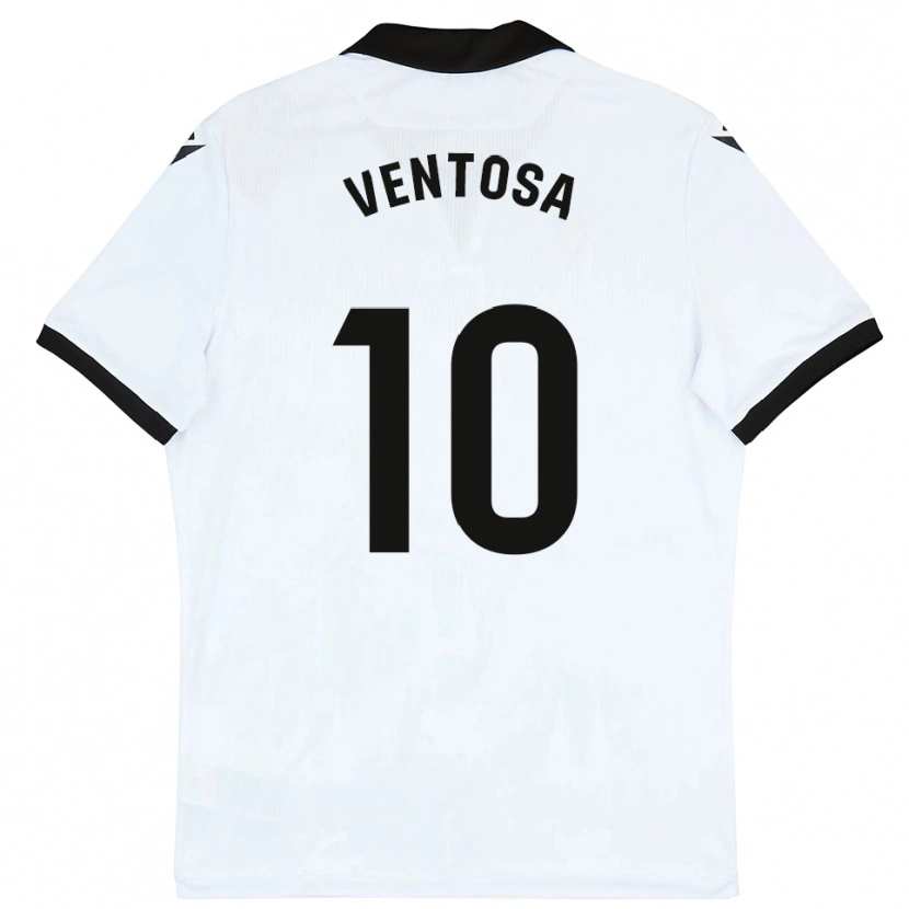 Danxen Män Ethan Ventosa #10 Vit Svart Hemmatröja Matchtröjor 2025/26 Tröjor T-Tröja
