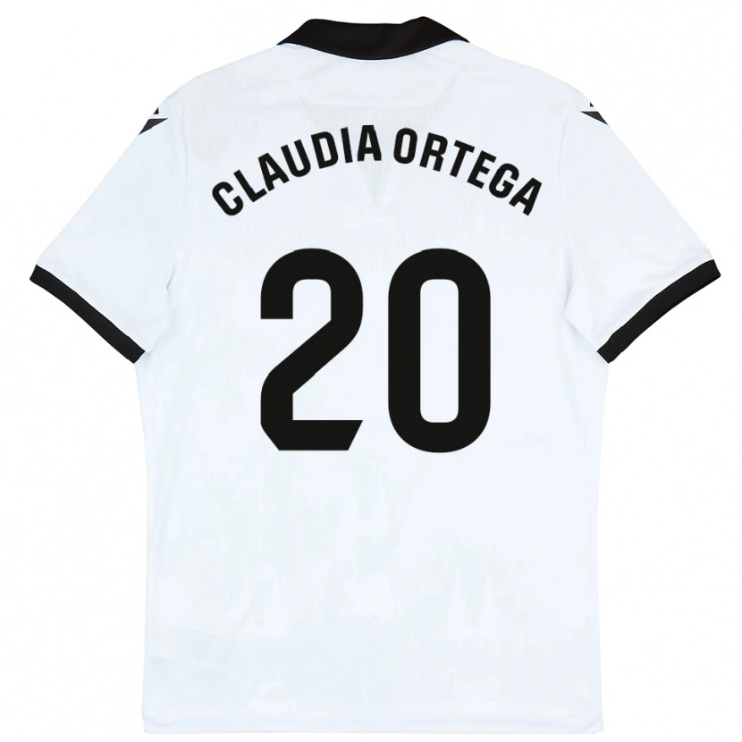 Danxen Män Claudia Ortega #20 Vit Svart Hemmatröja Matchtröjor 2025/26 Tröjor T-Tröja