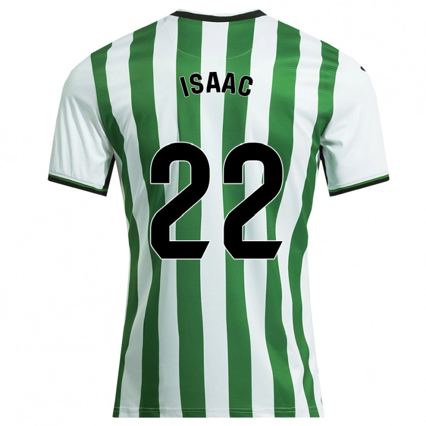 Danxen Män Carlos Isaac #22 Vit Grön Hemmatröja Matchtröjor 2025/26 Tröjor T-Tröja