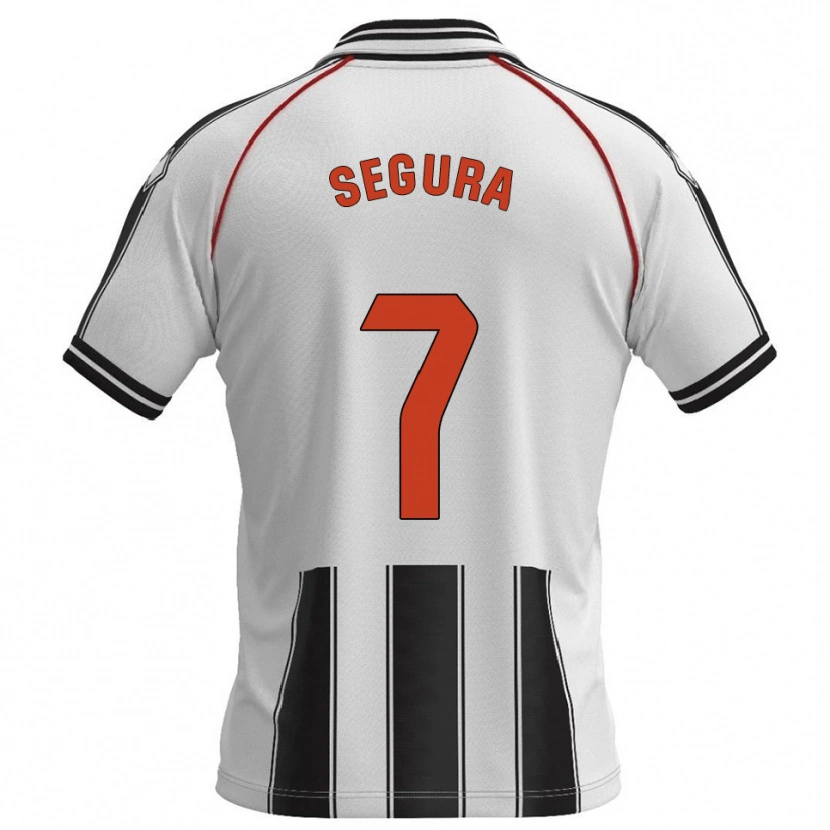 Danxen Män Carlos Segura #7 Vit Svart Hemmatröja Matchtröjor 2025/26 Tröjor T-Tröja