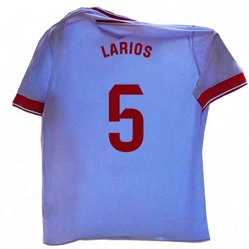 Danxen Män Juan Larios #5 Vit Röd Hemmatröja Matchtröjor 2025/26 Tröjor T-Tröja