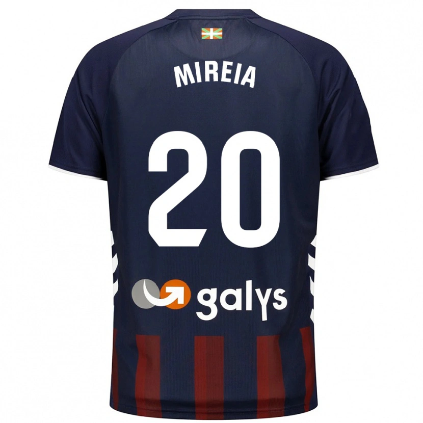 Danxen Män Mireia Masegur Torrent #20 Marinblå Röd Hemmatröja Matchtröjor 2025/26 Tröjor T-Tröja