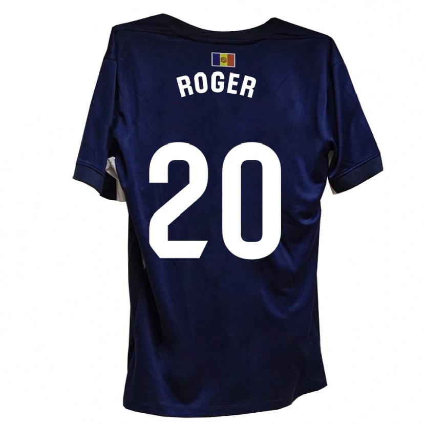 Danxen Män Roger #20 Marinblått Vitt Hemmatröja Matchtröjor 2025/26 Tröjor T-Tröja