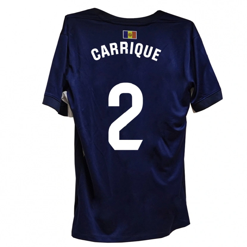 Danxen Män Thomas Carrique #2 Marinblått Vitt Hemmatröja Matchtröjor 2025/26 Tröjor T-Tröja