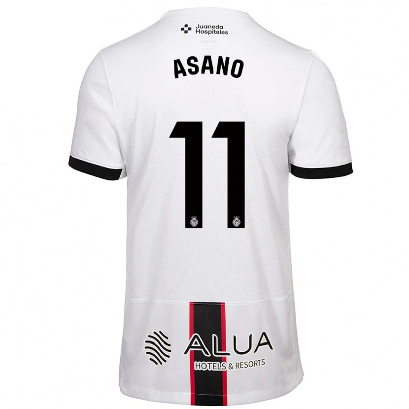 Danxen Män Takuma Asano #11 Vit Svart Bortatröja Matchtröjor 2025/26 Tröjor T-Tröja