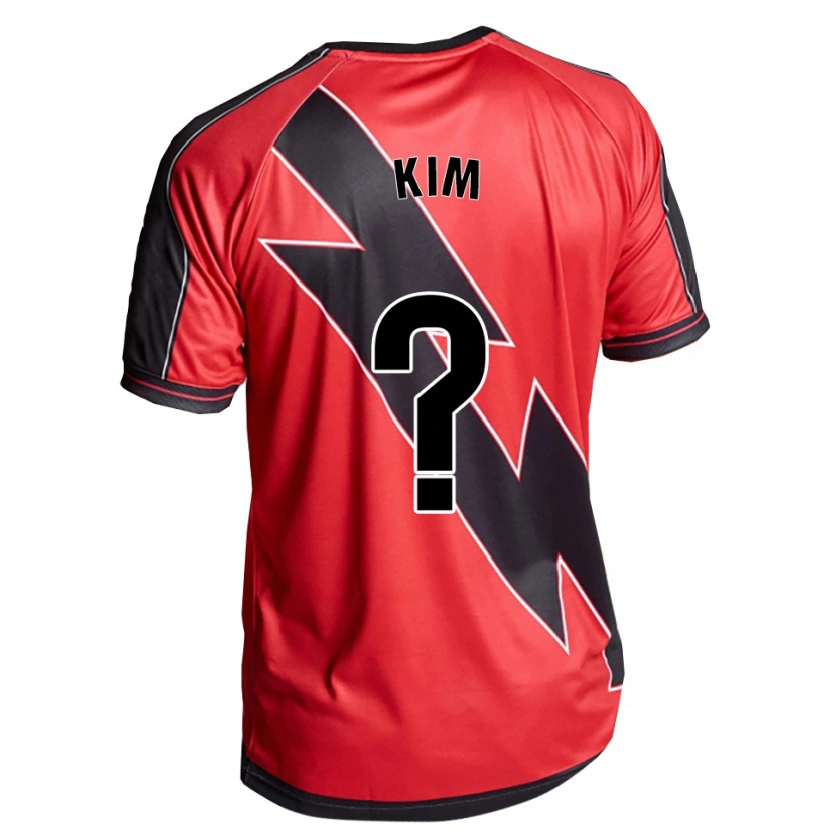 Danxen Män Nathaniel Kim #0 Röd Svart Bortatröja Matchtröjor 2025/26 Tröjor T-Tröja