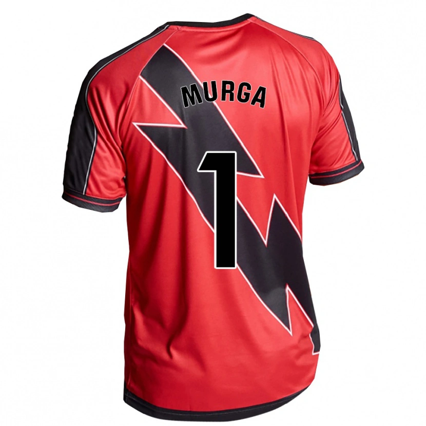 Danxen Män Ana María De Murga Blanco #1 Röd Svart Bortatröja Matchtröjor 2025/26 Tröjor T-Tröja