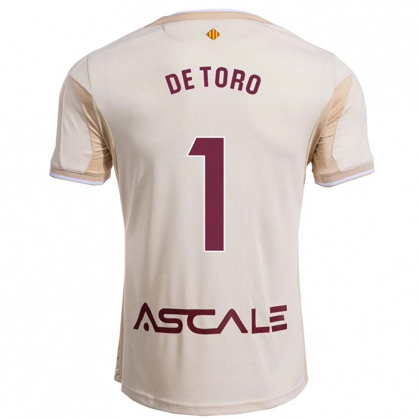 Danxen Män Elena De Toro #1 Off-White Bourgogne Bortatröja Matchtröjor 2025/26 Tröjor T-Tröja