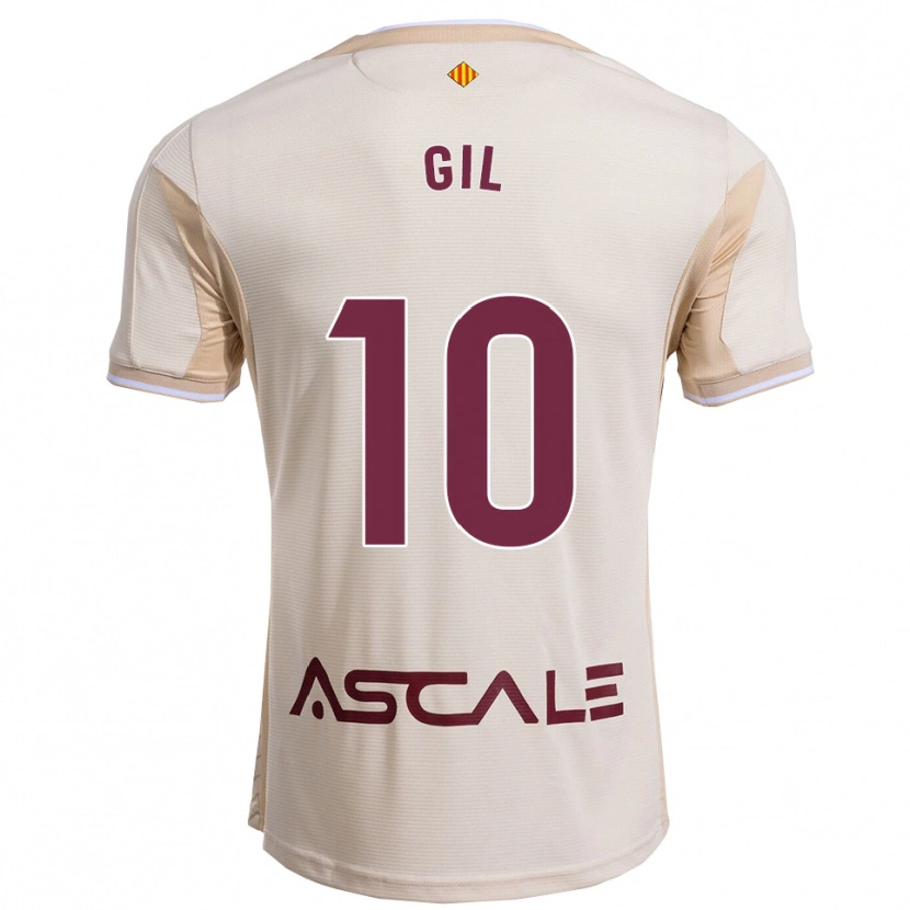Danxen Män Markel Gil #10 Off-White Bourgogne Bortatröja Matchtröjor 2025/26 Tröjor T-Tröja