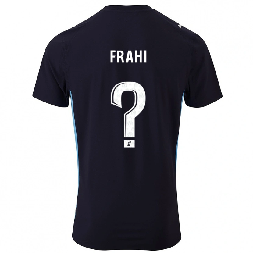Danxen Män Léandro Frahi #0 Svart Himmelsblå Bortatröja Matchtröjor 2025/26 Tröjor T-Tröja
