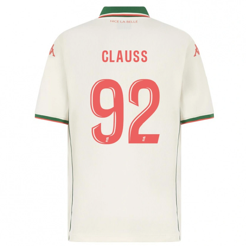Danxen Män Jonathan Clauss #92 Vit Grön Bortatröja Matchtröjor 2025/26 Tröjor T-Tröja