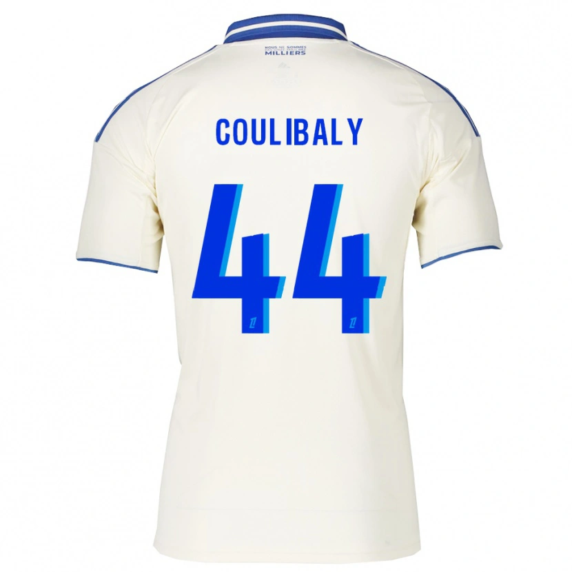 Danxen Män Soumaïla Coulibaly #44 Champagne Blå Bortatröja Matchtröjor 2025/26 Tröjor T-Tröja